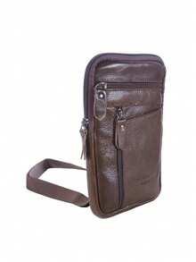 1 pieza Bolsa para teléfono móvil con cinturón para deportes al aire libre, bolsa pequeña de un solo hombro, multifuncional, de moda y portátil - Multicolor - Ver 6