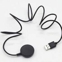 便携式磁吸式手表无线充电器，USB 数据线快速充电底座，适用于三星 Galaxy Watch 8、7、6、5 Pro、5、4、3、Active 2 - 查看 5
