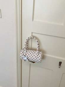 2026新款波士顿保龄球包，极简波点腋下通勤包，多功能单肩包（带吊坠） - 彩色 - 查看 13