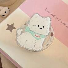 可爱卡通小狗造型 MagSafe 磁性手机支架，强力吸附，独具特色 - 彩色 - 查看 7