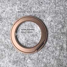 Alloy Phone Rings 0.12-Inch Ultra-Thin Circular Phone Stand Dual-Sided Rust-Resistant Aluminum Alloy 360-Degree Rotation Emits Soothing DD Sound To Relieve Stress Foldable Portable Durable And Stylish Valentine's Day Gift - Multicolor - View 18