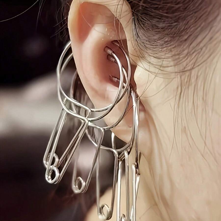 Bộ 3/5 chiếc, thiết bị bấm huyệt tai, dùng để giảm căng cơ, kẹp bấm huyệt tai từ tính mạnh, dụng cụ massage tai cầm tay giúp thư giãn và giảm áp lực, kẹp bấm huyệt tai từ tính, máy massage điểm huyệt tai nhẹ. - Kẹp huyệt tai - Xem 1