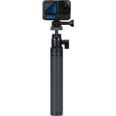 Alüminyum Alaşımlı Teleskopik Uzatma Çubuğu, Gimbal Başlığı, 18,5-70 cm Ayarlanabilir Selfie Çubuğu, 90° Eğim, 1/4" Vida ve Kaymaz Sap, Akıllı Telefon Gimbalları, Aksiyon Kameraları, Vlog Çekimi, Canlı Yayın ve Seyahat İçin Uygundur