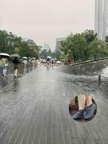 2 Buah Pelindung Sepatu Anti Air, Dapat Digunakan Kembali, dan Anti Selip, Unisex | Tahan Lama, Elastis, Mudah Dibersihkan, Pelindung Sepatu Anti Air Portabel untuk Luar Ruangan, Tahan Hujan, Salju, Anti Selip, dan Tahan Aus, Pelindung Sepatu Lateks Dewasa - kemasan isi 2 warna putih - View 7
