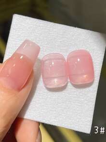 Miss Leia 1-4 15ml 春夏指甲油套装，蜜糖裸粉色凝胶指甲油，提亮，多用途，冰冻粉色指甲油，透明底油，适合初学者，UV/LED 固化，半永久性，适用于美甲沙龙、DIY、节日派对、女士礼物、美甲用品 - 粉色 - 查看 4