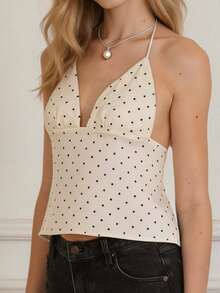 Women Tank Tops & Camis - Ivory White - View 6