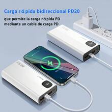 BiLOLLY Power Bank - 20000mAh Blanco - View 4