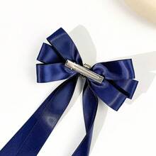 1 chiếc kẹp tóc nơ đính đá kiểu dáng sang trọng, thời trang cao cấp, thiết kế mới. - Nhiều màu - Xem 7