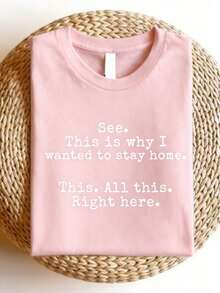 See This Is I Wanted To Stay Home Shirt, Funny Sayings-Shirt, Sarcastic Tee, Friends, Introvert Shirts, Humor-Shirts, This All This Right Here Tees.- 2021100 100% Comfortable Cotton - Hồng - Xem 10