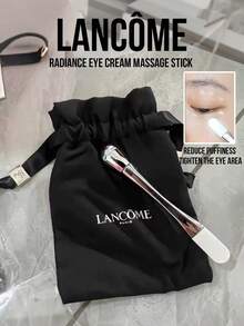 Lancôme 眼部按摩滾輪 金屬冷感滾輪 消除眼部浮腫 緊緻眼周 抗老美容工具 適用於臉部、頸部與眼部護理 - 黑色 - 查看 2