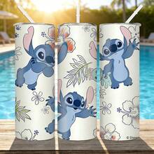 Disney 1个直筒保温杯，印有可爱史迪奇图案；600毫升不锈钢保温水瓶，带吸管；带防伪码的包装盒。 - 史迪奇 - 查看 13