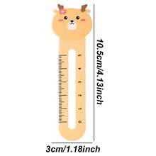 100/200 chiếc thước giấy 10.5cm dùng làm thẻ đánh dấu trang, hình động vật dễ thương, đa chức năng, thích hợp cho trường học và văn phòng phẩm, quà tặng văn phòng phẩm sáng tạo, phần thưởng thiết thực cho học sinh. - Nhiều màu - Xem 2