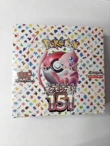 pokemon 151系列，360片装一盒，10片装一包，桌面对战游戏，收藏卡牌，节日派对礼物，圣诞礼物，送朋友的礼物，生日礼物，送同学的礼物 - 彩色 - 查看 5