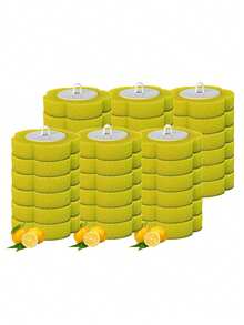 Bộ cọ vệ sinh nhà vệ sinh mới, kiểu dáng sọc, đầu cọ có thể thay thế, 3 đầu cọ màu khác nhau có hương thơm, kèm hộp đựng, thích hợp để vệ sinh bồn cầu, bồn tắm, bồn rửa mặt, sàn nhà. - Nhiều màu - Xem 16