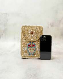 Different Styles Of Crossbody Bags For Cell Phones - Orange Owl - View 1