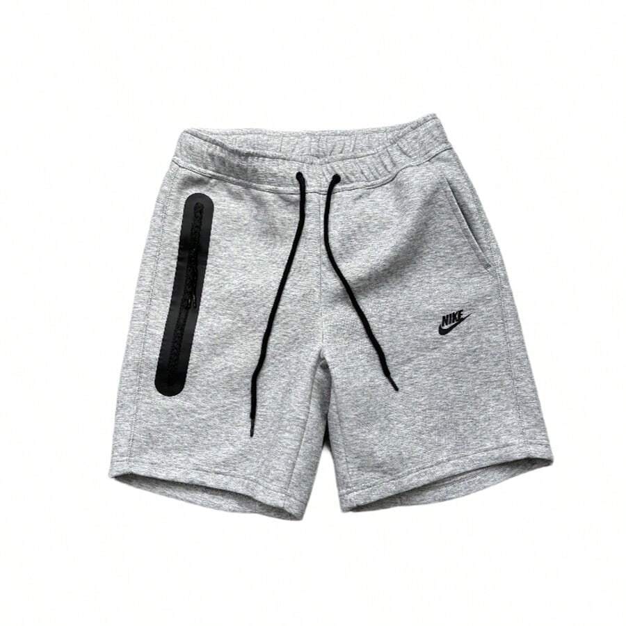 Nike Summer Essential Cotton Shorts | Men's Loose Fit Casual Sports Shorts For Training, Beach & Everyday Wear - 淺灰色 - 查看 1