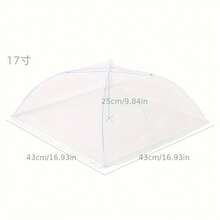 1pc/3pcs Outdoor Picnic Food Cover, Made Of Breathable Mesh In Multiple Colors, Anti-Mosquito And Dust, Foldable. These Large Pop-Up Kitchen Tools Are Washable, Reusable And Portable - Multicolor - View 3