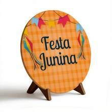 Round Panel Covers Table Panel 50x50 June Festival - MS-065 - 查看 3