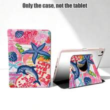 1 ốp lưng da PU họa tiết cá heo và sao biển dạng gập, có chân đế xoay 360 độ và khe đựng bút, tương thích với Samsung A9/A9+/S9/S9FE/A11/A11+/S11/S10 FE/S10 FE+/S10 Lite, A16 2025, Air 11/13, M3 2025, Mini 7 A17, Pro 2024, Air 11/13, M2 2024, Pro 11/13, M4 2024, Pro 12.9, 7/8/9 Gen, 10.2, 10 Gen, 10.9, Air 4/5/6/7/8, 10.9, Pro 11, 4/5/6 Gen, Mini 6, Se 11, Honor, Matepad Se 11. - Nhiều màu - Xem 8