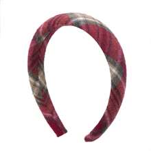 1 chiếc băng đô vải jacquard kẻ caro dày dặn, đa năng, chất liệu mút cao cấp, kiểu dáng ôm sát, phù hợp cho phụ nữ và bé gái sử dụng hàng ngày, dự đám cưới, tiệc khiêu vũ, trang trí lễ hội. - 1300229 - Xem 2