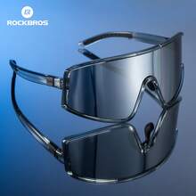 ROCKBROS Lightweight Photochromic Polarized Cycling Glasses, All-Weather Protection, Comfortable Wear - Multicolor - View 4