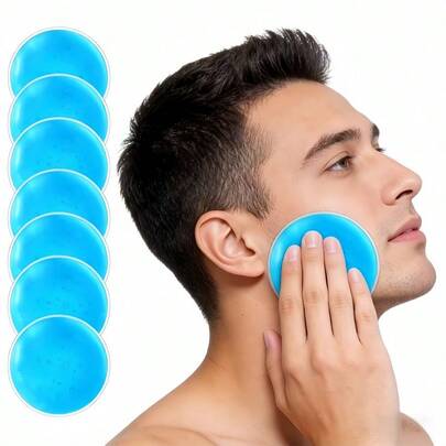 2/4/PcsGel Ice Pack Reusable Cooling Eye Pads And Under Patches, Eye Hot Cold Treatment For Redness, Pain Relief Relax
