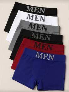 Kit Cuecas Boxer Masculina Microfibra Cueca Box Macia Confortável e Durável  - Cores Variadas - Multicolorido - Visão 2