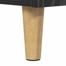 Record Cabinet, Black Oak Look, 121 X 38 X 48 Cm, Living Room, Modern Vinyl Record Cabinet, Plenty Of Space For Records, Audio Furniture, For Music Collectors - 黑色 - 查看 8