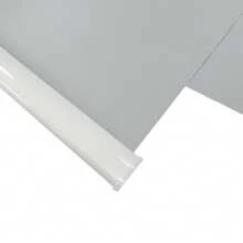 Estor Enrollable Opaco Blackout 85–98% para Puertas y Ventanas, Fácil Instalación en Pared o Techo, Envío Gratis - Gris claro - Ver 7
