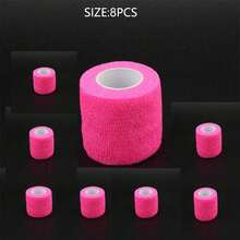 Self-Adhesive Bandage, Good Breathability, Elastic Sports Self-Adhesive Tape - Pink - View 9