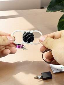 3pcs 3D Printed Rotating Collectible Toys, Made Of PLA Material, Creative Fidget Spinners, Suitable For Student Classroom Rewards And Various Holiday Gifts - Multicolor - View 3