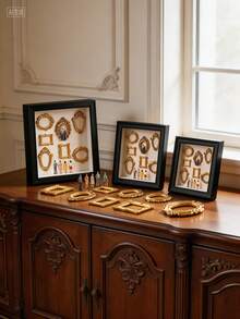 1 Set DIY Mini Museum Shadow Box - Celebrate Your Precious Memories In A Unique Way Through A Customizable Shadow Box Frame Kit, Including Photo Display And Miniature Figurines, Personalized And Distinctive Decorative Keepsake. - Multicolor - View 10