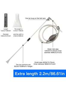 1 Aquarium Cleaner, Water Changer, Gravel Cleaner, Fish Tank Siphon Pump - 1.9m Mini Model - View 15