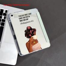 适用于 iPad 第十代 10.9 英寸（2022 年款）/ iPad Air 13（M3 2025 年款）/ iPad Air 11（M3 2025 年款）的柔软 TPU 翻盖保护套 - 笔槽，兼容三星和小米手机 - 彩色 - 查看 9