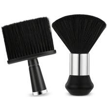 1 Set Cepillo de cuello de calidad de salón con cabezales de cepillo de nailon suave | Herramienta de limpieza de cabello de calidad de salón, ergonómica, ligera y eficiente, adecuada para uso profesional y doméstico + [Día de la Madre][Regalo de graduación][Día del Padre][Día de los Caídos][4 de Julio] - multicolor - Ver 3