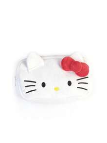 SANRIO 三丽鸥Hello Kitty毛绒铅笔盒 - 可爱柔软的化妆包和文具袋，适合女孩 - 毛絨款 - 查看 6