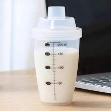 Protein Shake , Smoothie Cup With Measurements, Multifunctional Sports Fitness Water Bottle - Multicolor - View 1