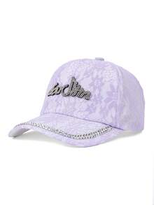 1顶可调节女士棒球帽，刺绣时尚百搭帽，设计美观 - 棒球帽 - 查看 11