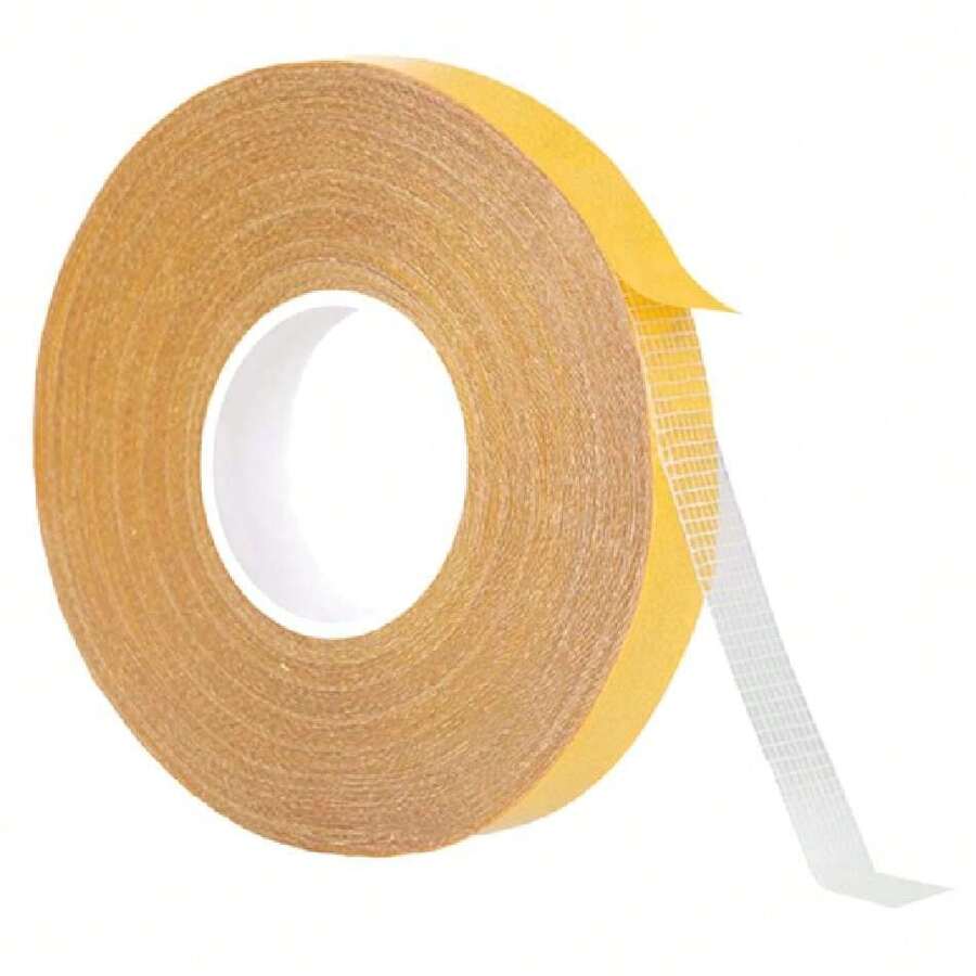 Thin Double Sided Tape Heavy Duty,High Stickness Clear Tape For Making DIY Crafts, Paste Photo, Rug Fixed, Floor,Wall Dr,Office Dr,No Glue Residue,0.5" X 66 FT,44386321 - A - Xem 1