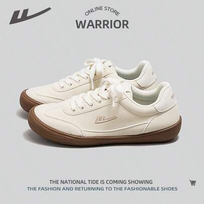 WARRIOR 1 Pair Women's Low-Top Casual Sneakers, Versatile & Breathable