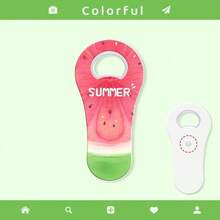 1个创意可爱高品质磁性开瓶器，多功能手动开瓶器，适用于厨房、餐厅、派对和其他场合 - 查看 11