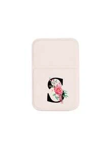 1pc Mini Flower Black Letters Foldable Portable Makeup Mirror,Letters Of A-Z Makeup Mirror With Bracket, Travel Mirror, Beauty Products, Desktop Makeup Mirror, Rectangular Desktop Compact Mirror Foldable Small Minimalist Makeup Mirror, Travel Portable Makeup Mirror For Women's Gift - The Best Gift For Mom And Teacher - Multicolor - View 18