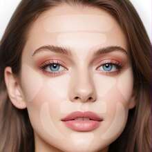 110 piezas/10 hojas Parches alisadores para la frente y el rostro - Herramientas faciales unisex, adecuadas para todo tipo de piel, ayudan a lograr un cutis talla grande suave - Multicolor - Ver 7