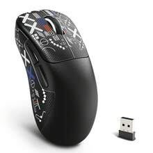 ATTACK SHARK * Chuột chơi game không dây HXSJ T700, độ phân giải có thể điều chỉnh 10K DPI, cảm biến quang học 1K, kết nối 2.4G/BT/USB-C, 6 nút lập trình, trọng lượng nhẹ 56g, thiết kế công thái học dành cho người thuận tay phải. - Xem 10