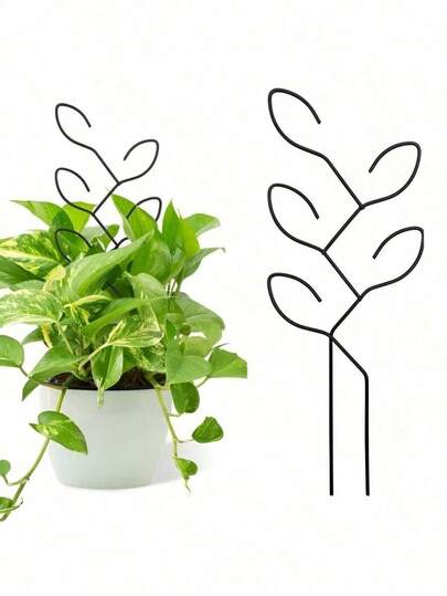 1 giàn leo cây ngoài trời, giá đỡ cây trồng trong chậu, khung đỡ hoa sáng tạo, giá đỡ dây leo, kệ để cây và hoa.