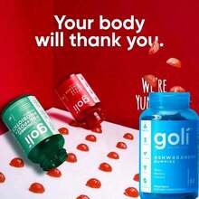 Goli Nutrition 3 Bottles Of Goli Bundle: Ashwagandha KSM-66 & Vitamin D2, Apple Cider Vinegar & Vitamin B12, Pre, Post, Probiotics Gummy - 3-In-1 Gluten-Free, Vegan, Non-GMO, Made In USA 3set - 1 bộ - Xem 3