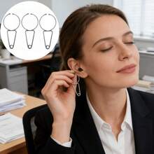 Bộ 3/5 chiếc, thiết bị bấm huyệt tai, dùng để giảm căng cơ, kẹp bấm huyệt tai từ tính mạnh, dụng cụ massage tai cầm tay giúp thư giãn và giảm áp lực, kẹp bấm huyệt tai từ tính, máy massage điểm huyệt tai nhẹ. - Kẹp huyệt tai - Xem 6
