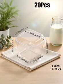 50 cốc đựng bánh tái sử dụng (có nắp), cốc mousse vuông trong suốt, hộp đựng kẹo, hộp đựng tráng miệng, pudding trái cây, thạch, kem, thích hợp cho tiệc sinh nhật, đám cưới, lễ hội, đồ dùng tiệc tùng, phục vụ sự kiện, hộp đựng vuông, bộ đồ ăn hiện đại, cốc nhẹ, hộp đựng bánh. - Nhiều màu - Xem 14