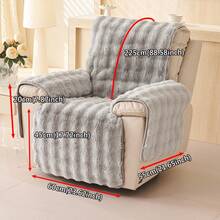 1 chiếc đệm sofa đơn dày dặn, giả lông thỏ, thân thiện với thú cưng, dùng được cả bốn mùa, chống trơn trượt, có thể giặt máy, tích hợp trong bộ sofa thông thường, đệm ngồi cao cấp. - nhiều màu - Xem 20