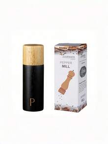 3/2件套盐胡椒研磨器套装，配木勺 - 非常适合烧烤、牛排，木制盐胡椒研磨器套装，盐罐，盐和胡椒，沙拉酱 - 理想的厨房小工具，适合家庭、聚会、餐厅，木制盐胡椒研磨器套装，木制盐胡椒研磨器套装，厨房配件，盐和胡椒套装，户外用餐，家庭烧烤聚会 - 彩色 - 查看 9